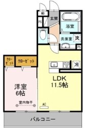 エミネンスⅢの物件間取画像